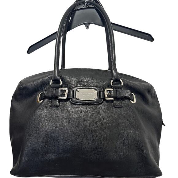 Michael Kors Handbags - Michael Kors Large Weekender Tote Bag Black Pebbled Leather
